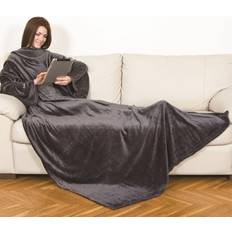 Kanguru Deluxe Loft Fleece Snuggle Blanket 140 x 210 cm Blankets Grey