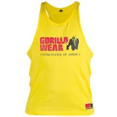 Femme - Jaune Débardeurs Gorilla Wear Classic Tank Top - Yellow