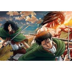 Puzzle Clementoni Attack on Titan Puzzle 500 pz Fumetti