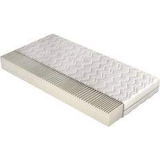 Harmaa Jousipatjat Bedly Cleveland 154 Mousse de polyuréthane Matelas à Ressorts