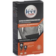 Intim mænd Veet Men Total Pro Kit Intim Hårfjerningssæt 150ml