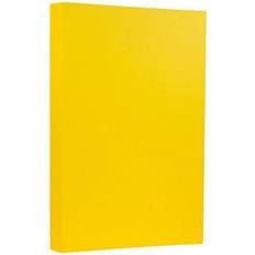 Yellow Scrapbooking Jam Paper Legal Cardstock 8.5x14 50/Pack 65lb Yellow