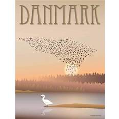 Vissevasse Denmark Poster 30x40cm