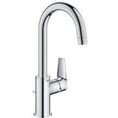 Pop up basin waste Grohe Bauedge L-Size Basin Mixer Tap With Pop Up Waste Chrome