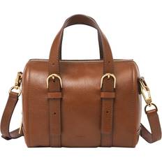 Fossil Carlie Mini Satchel - Brown