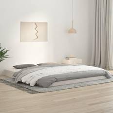 vidaXL Bedframe Massief Grenenhout 180x200 cm