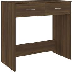 VidaXL Skrivbord vidaXL 815476 Brown Oak Skrivbord 40x80cm