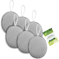 EcoTools Charcoal Exfoliating Puff, Mesh Body Scrubber, Exfoliating Skin