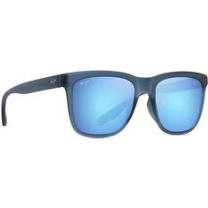 Maui Jim Pehu Polariserade Klassiska Solglasögon - Matt Marinblå/Blå Hawaii