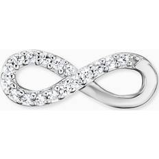 Engelsrufer Boucles d'oreilles à fermoir à poussette ERE-LILINFINITY-ST 925 Argent Argenté