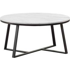 Round gray coffee table Coaster Modern Coffee Table