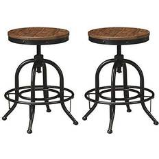 Ashley Black Bar Stools Ashley Signature Valebeck Bar Stool