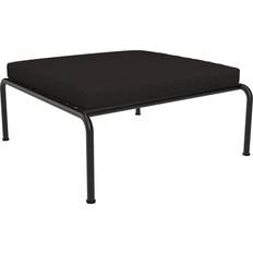 Alluminio Sgabelli da Esterno Houe Avon Footstool Char Black