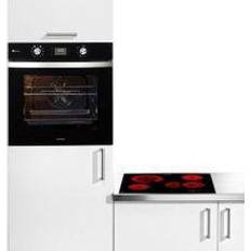 Backofen set Privileg Backofen-Set BAKO Schwarz