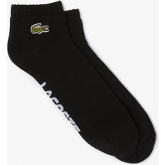 Lacoste Short Cotton Sport Socks - Black/Grey Chine