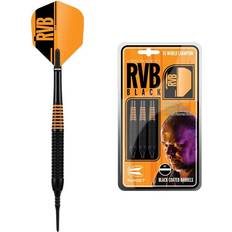 Target Darts Darts Raymond Van Barneveld RVB Black 19G Brass Steeldarts Dartboard