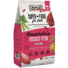 Haustiere MAC's Cat Adult Monoprotein Pferd 2 1,5kg Katzentrockenfutter