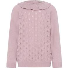 Minymo Strik pullover LS, Burnished lilac