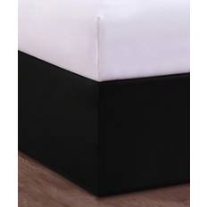 Bed Maker's Skirt FRE24514BLAC05 Magic Skirt Valance Sheet Black