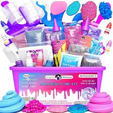 Plastic Slime Original Stationery Unicorn Slime Kit