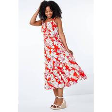 Roman Petite Floral Tiered Midi Sundress
