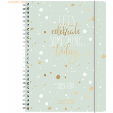 Brunnen Celebrate School Calendar 2023 2024 2 Pages 1 Week A5 Mint