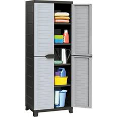 Plast Skab vidaXL 65x45x181 plastik Opbevaringsskab