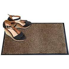 Beige Paillassons Mercury Tapis Intérieur Anti-Poussière Ultra Absorbant Hawaii Beige Taille 40x60 cm Beige