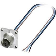 Bruin Elektrische Kabels Phoenix Contact Female 4 Way M12 to Sensor Actuator Cable 500mm