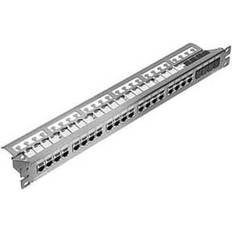 Panduit Patchpanel, 24Port, Metall CP24WSK6TGLGY, Netzwerkkabel