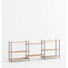 Eg Reolsystem Moebe Shelving s.85.3.A, Eg/sort Reolsystem