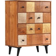 VidaXL Chest of Drawers vidaXL 23.6"x11.8"x29.5" Solid Acacia Chest of Drawer