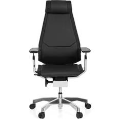 hjh OFFICE Genidia Pro 652852 Black Chaise de bureau 119cm