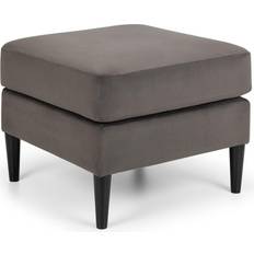 Foot Stools sale Julian Bowen Hayward Velvet Foot Stool