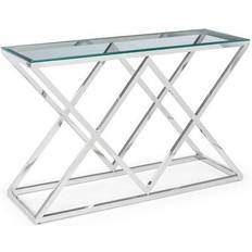 Glasses Console Tables Julian Bowen Biarritz X Frame Console Table