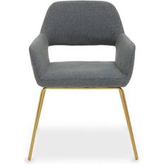 Gold Chairs Premier Housewares Stockholm Kitchen Chair