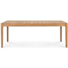 Ethnicraft Tavolo Rettangolare Bok OUTDOOR Legno Naturale Teak Massello