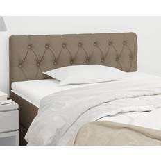 vidaXL Tortora 90x7x78/88 cm In Tessuto Testiera