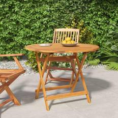 Tables de Salle à Manger d'Extérieur vidaXL Tuintafel Inklapbaar 90x75 cm Bois D'acacia