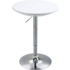 Argent Tables de bar Homcom Modern Round Bar Table