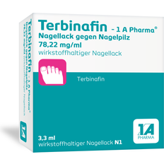 Pilze & Warzen Rezeptfreie Arzneimittel Terbinafin 1 A Pharma 78,22mg/ml 3.3ml Lösung