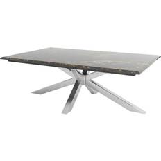 Marbre Tables Basses Dkd Home Decor D'appoint Marbre Acier 130 x 80 x 45 cm Table Basse