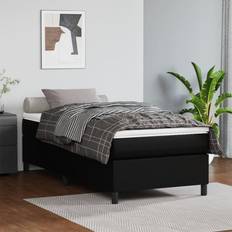 vidaXL Estructura De Cama Box Spring Negro 100x200 cm