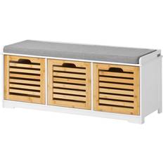 Storage Benches SoBuy FSR23-WN, 3 Storage Bench