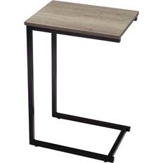 Wood Small Tables House of Home Metal C Shaped Side Small Table