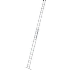 Ausziehleitern Günzburger Steigtechnik Sprossen-Schiebeleiter 2-teilig mit Standard-Traverse 2x18 Sprossen