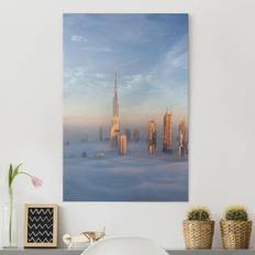 Blau Wanddekoration Ebern Designs Architektur & Skyline Hochformat Dubai Bild