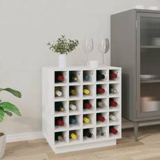 VidaXL Barskabe vidaXL Vinskab 55.5x34x61 cm Massivt Fyrretræ Barskab