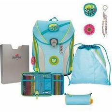 ErgoFlex Max LED School Bag Set - Blue