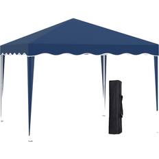 OutSunny Tuin en Buitenomgeving OutSunny Sunny Partytent Paviljoen Hoogte 2.95 x 2.95 x 2.60 m